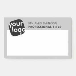 Benutzerdefinierter Farbname Logo hier Logo hinzuf Post-it Klebezettel