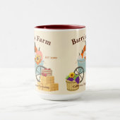 Benutzerdefinierter Farmspaß Tasse (Zentrum)