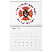Benutzerdefinierter Firefighter-Kalender Kalender (Jan 2026)