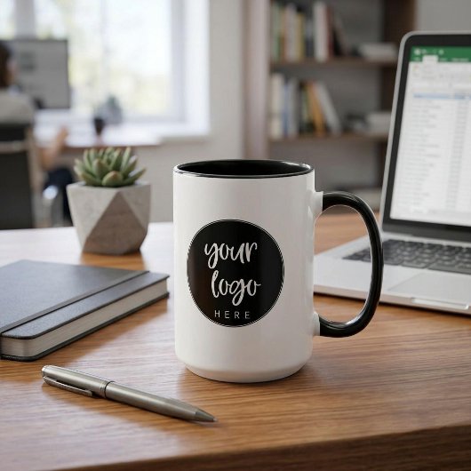 Benutzerdefinierter Firmen-Logo-Kaffeebecher Tasse