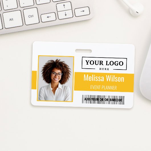 Benutzerdefinierter Firmenlogo-Barcode-QR-Code-Mit Ausweis
