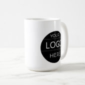 Benutzerdefinierter Firmenlogo-Becher – Tolle Gesc Kaffeetasse (VorderseiteRechts)