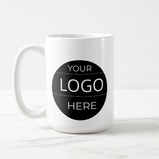 Benutzerdefinierter Firmenlogo-Becher – Tolle Gesc Kaffeetasse (Links)