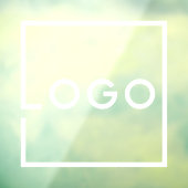 Benutzerdefinierter Firmenlogo-Fensteraufkleber Fensteraufkleber (Blatt 3)