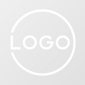 Benutzerdefinierter Firmenlogo-Fensteraufkleber Fensteraufkleber (Blatt)