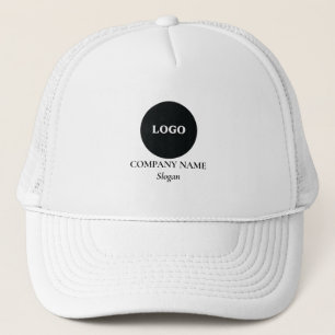 Benutzerdefinierter Firmenlogo-Name-Slogan-Trucker Truckerkappe