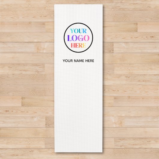 Benutzerdefinierter Firmenlogo-Name Yogamatte