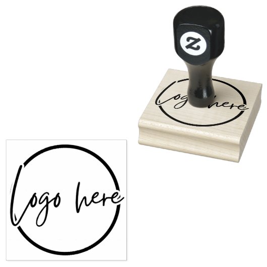 Benutzerdefinierter Firmenlogo-Stempel Gummistempel (Stempel)