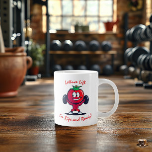 Benutzerdefinierter Fitness-Becher Tomate beim Gew Jumbo-Tasse