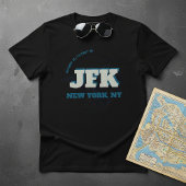 Benutzerdefinierter Flughafen-Code Stadt & Bundesl T-Shirt