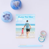 Benutzerdefinierter Flyer für Foto mit Text (Einzeln)