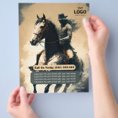 Benutzerdefinierter Flyer für jede Veranstaltung o (Hand)