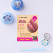Benutzerdefinierter Flyer für Lippefiller (Einzeln)