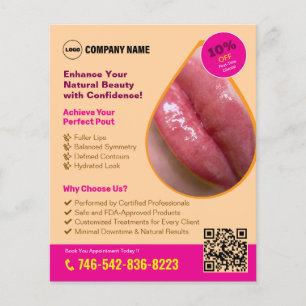 Benutzerdefinierter Flyer für Lippefiller