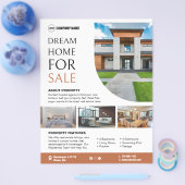 Benutzerdefinierter Flyer für Real-Anwesen-Eigensc (Einzeln)