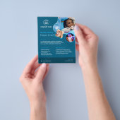 Benutzerdefinierter Flyer für Zahnärzte (Gruppe)