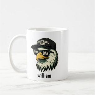 Benutzerdefinierter Football-Fan-Adler-Becher   Ge Kaffeetasse