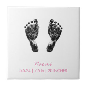 Benutzerdefinierter Footprint Hochladen des Baby Fliese