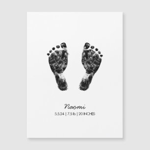 Benutzerdefinierter Footprint   Hochladen des Baby Magnetkarte
