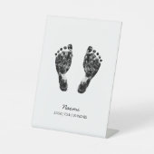 Benutzerdefinierter Footprint | Hochladen des Baby Sockelschild (Vorderseite)