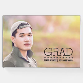 Benutzerdefinierter Foto-Abschluss Gästebuch