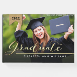 Benutzerdefinierter Foto-Abschluss Gästebuch