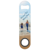 Benutzerdefinierter Foto-Bar-Schlüssel Ihre bevorz Speed Flaschenöffner (Rückseite)