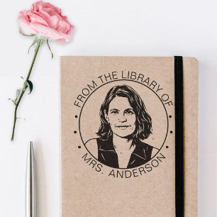 Benutzerdefinierter Foto-Bibliotheks-Lehrer-Selbst Permastempel