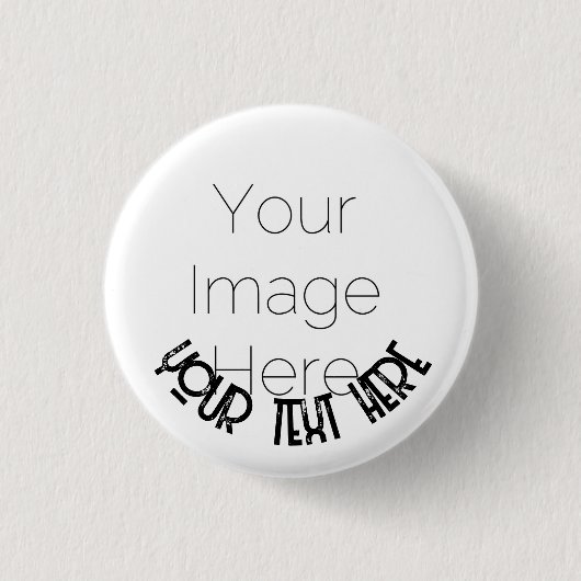 Benutzerdefinierter Foto-Button-Anstecker – Person Button (Vorderseite)