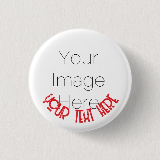 Benutzerdefinierter Foto-Button-Anstecker – Person Button (Vorderseite)