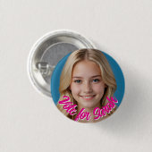 Benutzerdefinierter Foto-Button-Anstecker – Person Button (Vorne & Hinten)