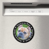 Benutzerdefinierter Foto-Dog-Memorial-Kühlschrank Magnet (In Situ (Geschirrspüler))