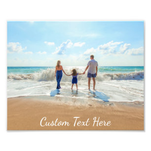 Benutzerdefinierter Foto Drucken mit Text