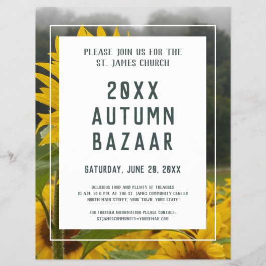 Benutzerdefinierter Foto-Event-Flyer Flyer (Vorne)