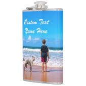 Benutzerdefinierter Foto-Flasche Geben Sie Ihren F Flachmann (Links)