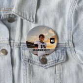 Benutzerdefinierter Foto-Fußball-MVP-Button-Anstec Button (Beispiel)