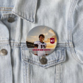 Benutzerdefinierter Foto-Fußball-MVP-Button-Anstec Button (Beispiel)