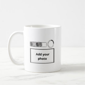 Benutzerdefinierter Foto-Gamecontroller-Doodle-Rah Kaffeetasse