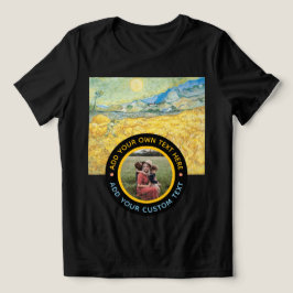 Benutzerdefinierter Foto - Geburtstagsfeiertag Tri-Blend Shirt