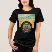 Benutzerdefinierter Foto - Geburtstagsfeiertag Tri-Blend Shirt (Vorderseite)