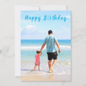 Benutzerdefinierter Foto Geburtstagskarte Ihre Fot (Vorderseite)