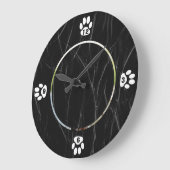 Benutzerdefinierter Foto Große Wanduhr (Winkel)