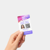 Benutzerdefinierter Foto-ID QR-Code für Mitarbeite Ausweis (Handheld)