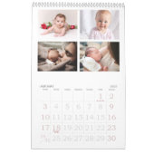Benutzerdefinierter Foto-Kalender| 4 Bildmonat pro Kalender (Jan 2027)