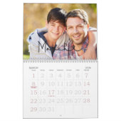 Benutzerdefinierter Foto-Kalender, Bearbeitbarer K Kalender (Mär 2026)