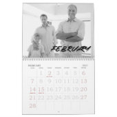 Benutzerdefinierter Foto-Kalender, Bearbeitbarer K Kalender (Feb 2027)