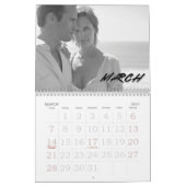 Benutzerdefinierter Foto-Kalender, Bearbeitbarer K Kalender (Mär 2027)