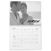 Benutzerdefinierter Foto-Kalender, Bearbeitbarer K Kalender (Mär 2026)