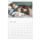 Benutzerdefinierter Foto-Kalender Erstellen Sie ei Kalender (Mär 2027)