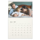 Benutzerdefinierter Foto-Kalender Erstellen Sie ei Kalender (Mär 2027)